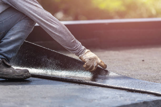 Professional Waterproofing technician working in Buchanan, VA